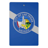 Mini klembord met vlag van Las Vegas, Verenigde St (Achterkant)