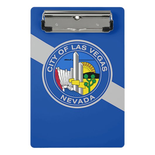 Mini klembord met vlag van Las Vegas, Verenigde St (Voorkant)