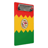 Mini klembord met vlag van Los Angeles, Verenigde  (Schuin)