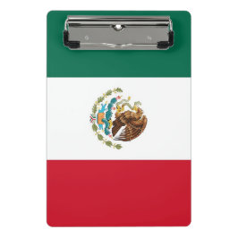 Mini klembord met vlag van Mexico