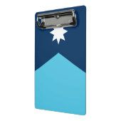 Mini klembord met vlag van Minnesota, VS (Angled2)