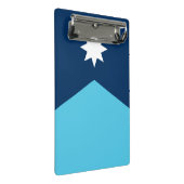 Mini klembord met vlag van Minnesota, VS (Schuin)