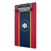 Mini klembord met vlag van Mississippi, VS (Angled2)