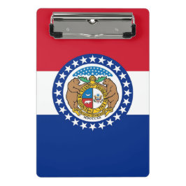 Mini klembord met vlag van Missouri, Verenigde Sta