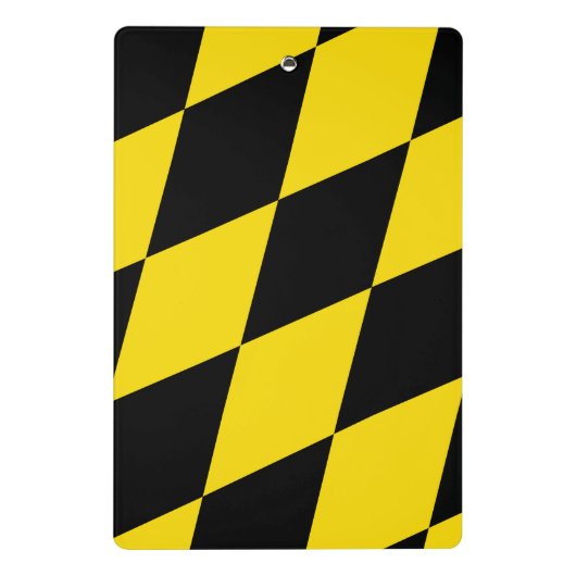 Mini klembord met vlag van München (Achterkant)