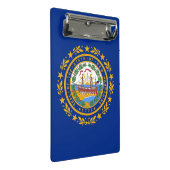 Mini klembord met vlag van New Hampshire, Verenigd (Schuin)