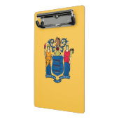 Mini klembord met vlag van New Jersey, Verenigde S (Angled2)