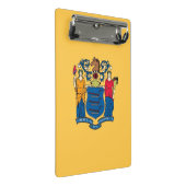 Mini klembord met vlag van New Jersey, Verenigde S (Schuin)