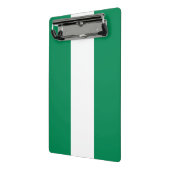 Mini klembord met vlag van Nigeria (Angled2)
