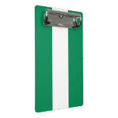 Mini klembord met vlag van Nigeria (Schuin)