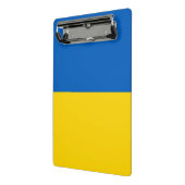 Mini-klembord met vlag van Oekraïne Mini Klembord (Angled2)
