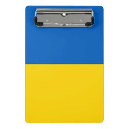 Mini-klembord met vlag van Oekraïne Mini Klembord