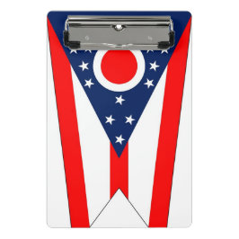 Mini klembord met vlag van Ohio, Verenigde Staten