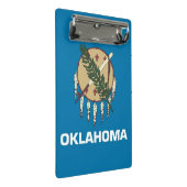 Mini klembord met vlag van Oklahoma, Verenigde Sta (Schuin)