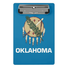 Mini klembord met vlag van Oklahoma, Verenigde Sta