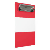 Mini klembord met vlag van Oostenrijk (Schuin)