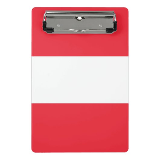 Mini klembord met vlag van Oostenrijk (Voorkant)