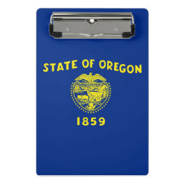 Mini klembord met vlag van Oregon, Verenigde State