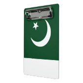 Mini klembord met vlag van Pakistan (Angled2)