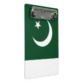 Mini klembord met vlag van Pakistan (Schuin)