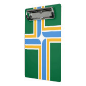 Mini-klembord met vlag van Portland, Verenigde Sta Mini Klembord (Angled2)