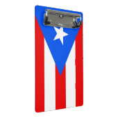 Mini klembord met vlag van Puerto Rico, Verenigde  (Schuin)