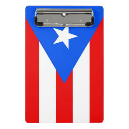 Mini klembord met vlag van Puerto Rico, Verenigde 