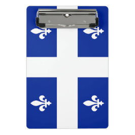 Mini klembord met vlag van Quebec, Canada