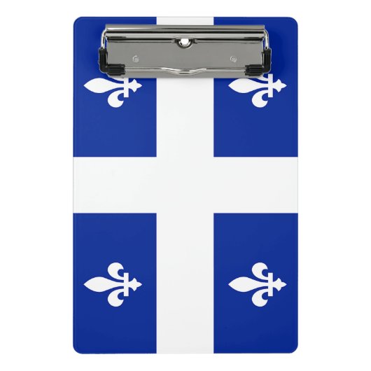 Mini klembord met vlag van Quebec, Canada (Voorkant)