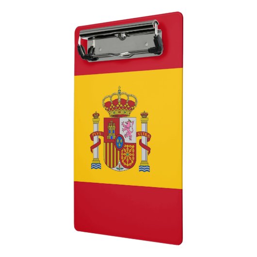Mini-klembord met vlag van Spanje Mini Klembord (Angled2)