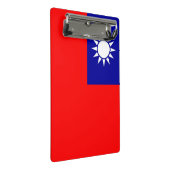 Mini-klembord met vlag van Taiwan Mini Klembord (Schuin)