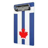 Mini klembord met vlag van Toronto, Canada (Angled2)
