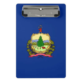 Mini klembord met vlag van Vermont, Verenigde Stat
