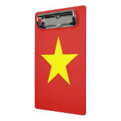 Mini-klembord met vlag van Vietnam Mini Klembord (Angled2)