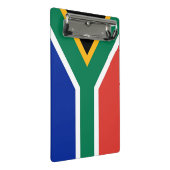 Mini klembord met vlag van Zuid-Afrika (Schuin)