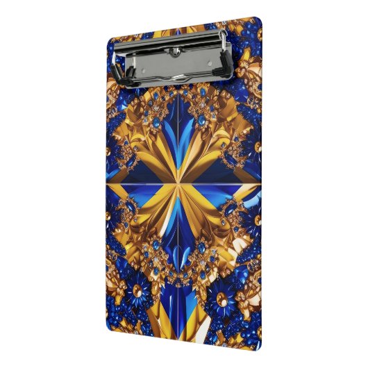 Mini klembord met Zweedse kleuren (Angled2)