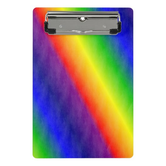Mini-klembord/regenboog Mini Klembord (Voorkant)