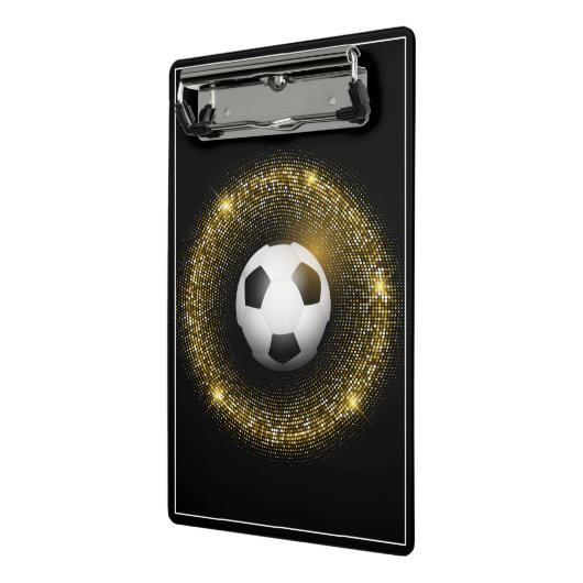 Mini-klembord — Voetbal Mini Klembord (Angled2)