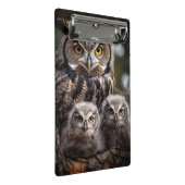 Mini-klembord voor Owl Family Mini Klembord (Schuin)