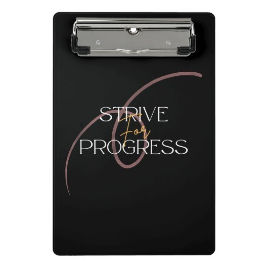 Mini-klembordaantekening voor voortgang mini klembord (Voorkant)