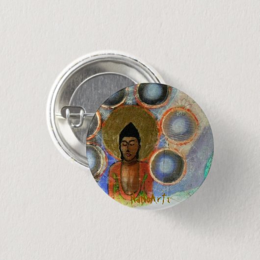 Mini-knop Ronde Button 3,2 Cm (Voorkant /achterkant)