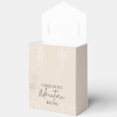 Mini koffer reisavontuur begint met Afstuderen Bedankdoosjes (Open)