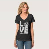 Mini Labradoodle Mini Labradoodle 2 T-shirt (Voorkant volledig)