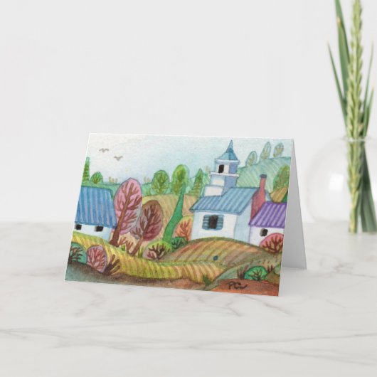 Mini Landbouwgrond Lakescape Kaart (Voorkant)