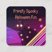 Mini Leuk Halloween Papier Wenskaart Informatiekaartje (Voorkant)