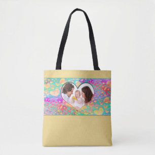 Mini-Lijst - Heart ART VI + uw foto Tote Bag