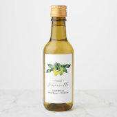 Mini Limoncello Dank Geschenken Wijn Etiket (Voorkant)
