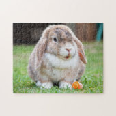 Mini Lop Bunny Rabbit Legpuzzel (Horizontaal)