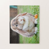 Mini Lop Bunny Rabbit Legpuzzel (Verticaal)