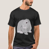 Mini Lop Bunny T-shirt (Voorkant)
